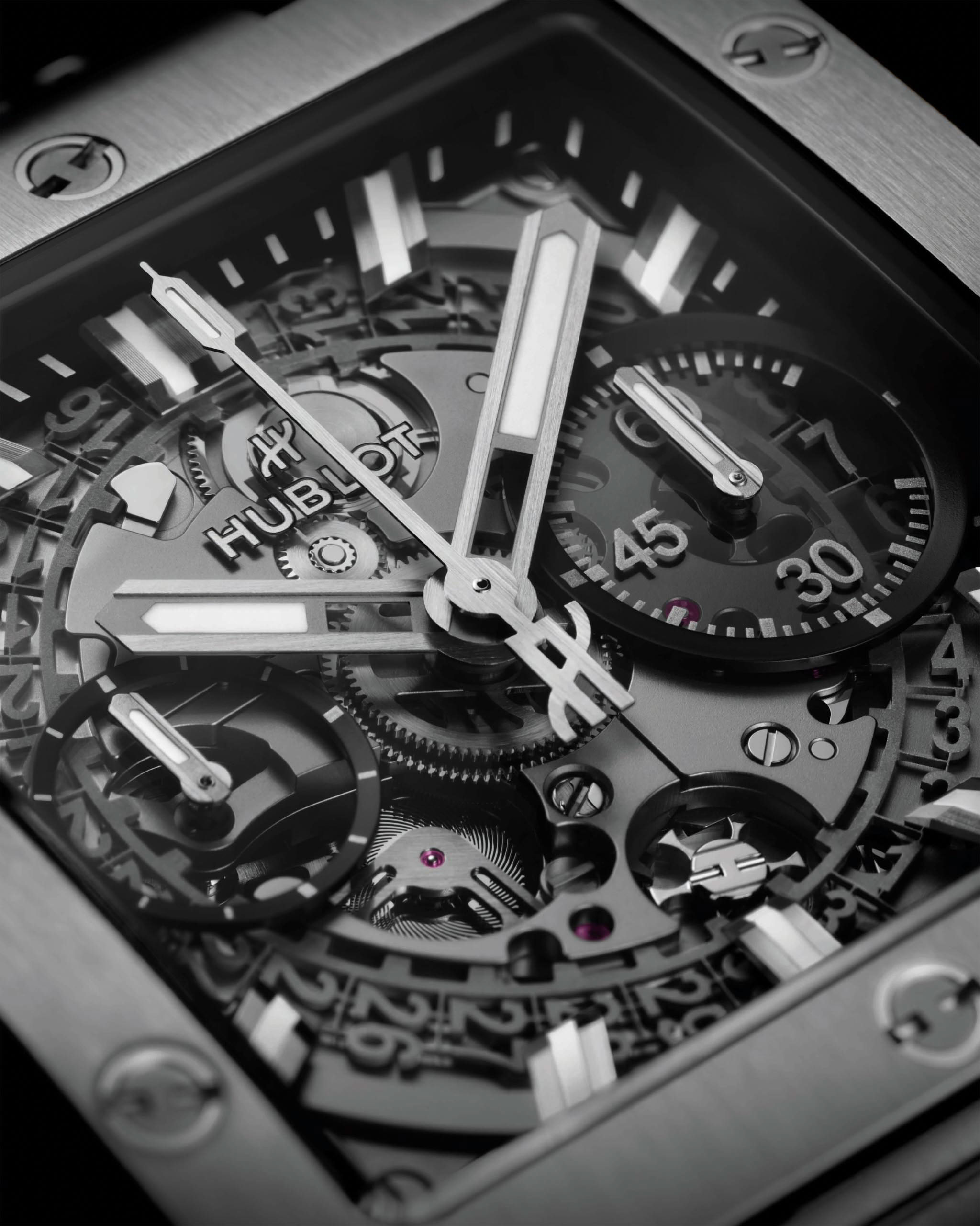 HUBLOT宇舶表Square Bang Unico钛金腕表-细节图 (1).jpg