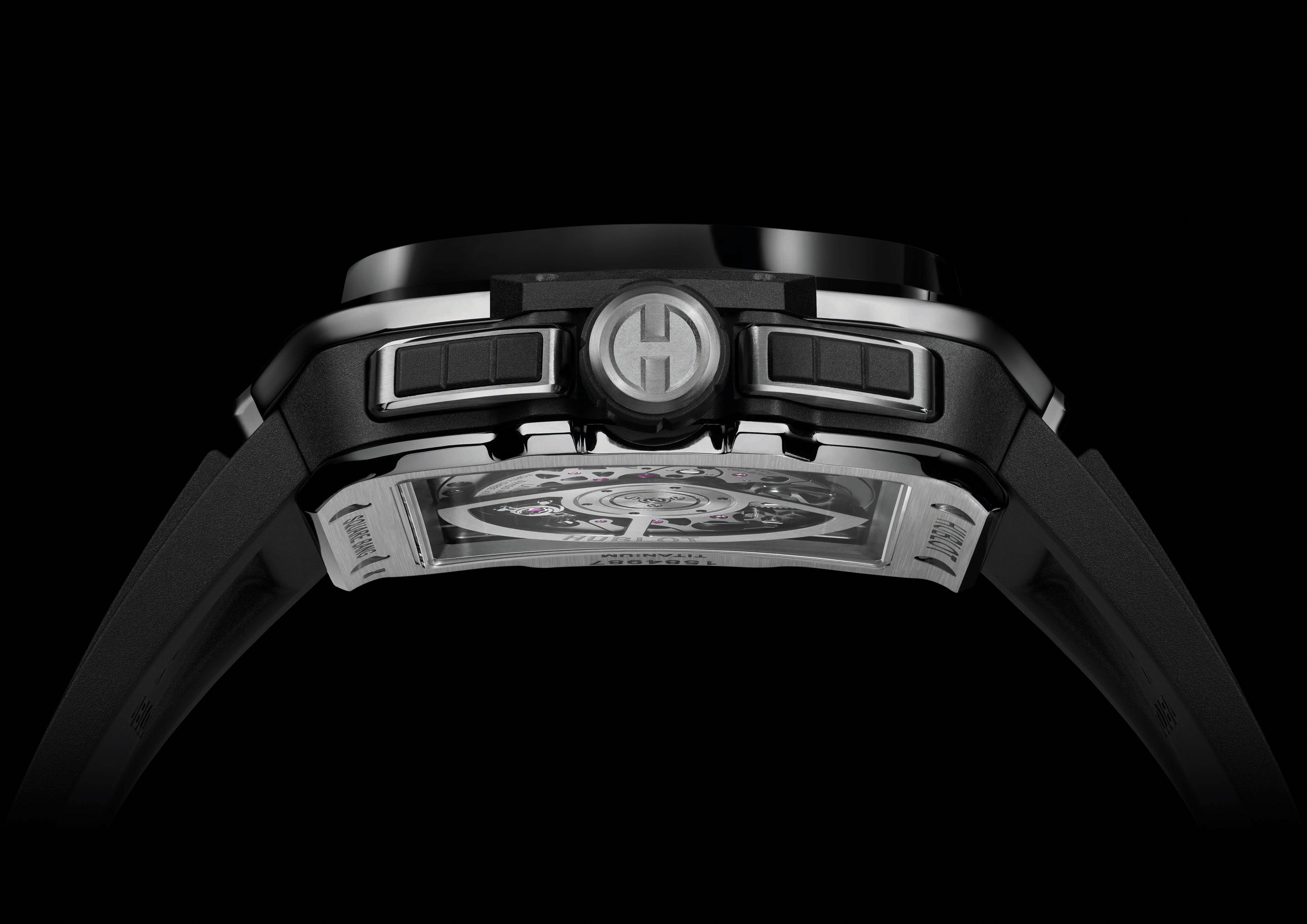 HUBLOT宇舶表Square Bang Unico钛金陶瓷腕表 (5).jpg
