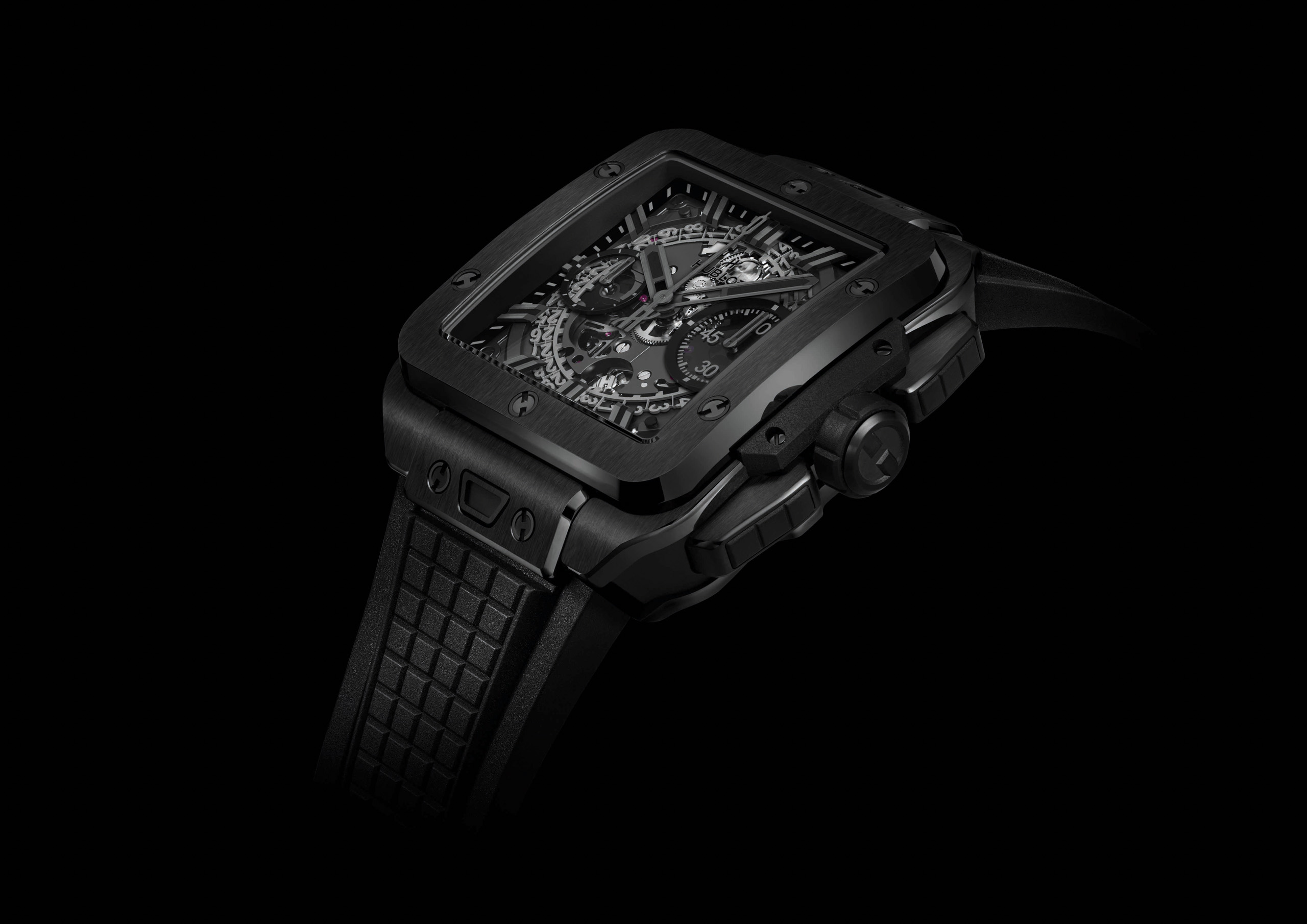 HUBLOT宇舶表Square Bang Unico全黑腕表 (3).jpg